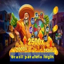 brasil paralelo login